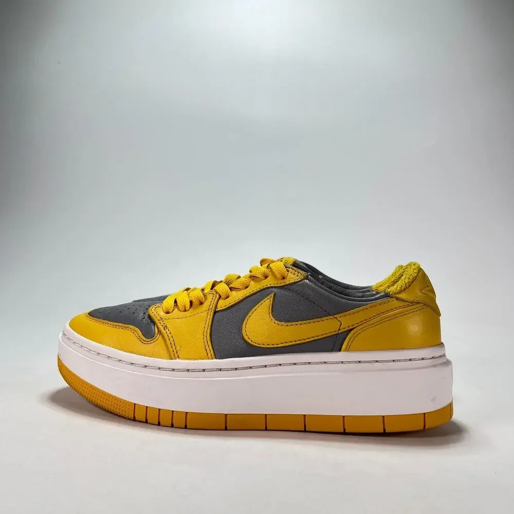 Air Jordan 1 Elevate Low SE Cement Grey Varsity Maize DH7004-017 Women's Size 8